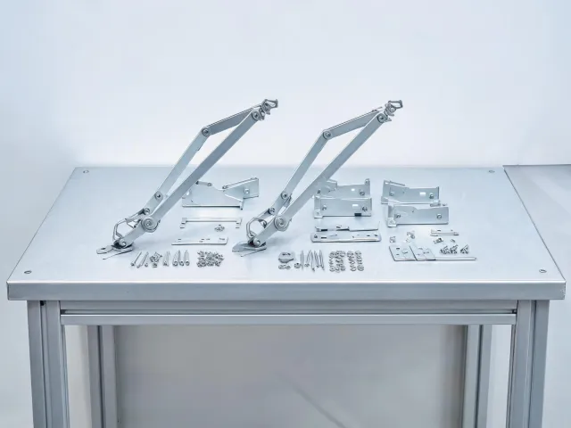 Lift systems cabinet hardware